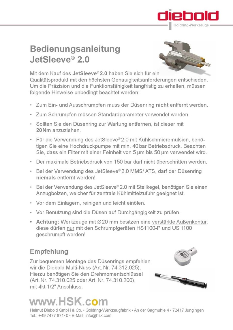 DIEBOLD JetSleeve 2.0 user manual