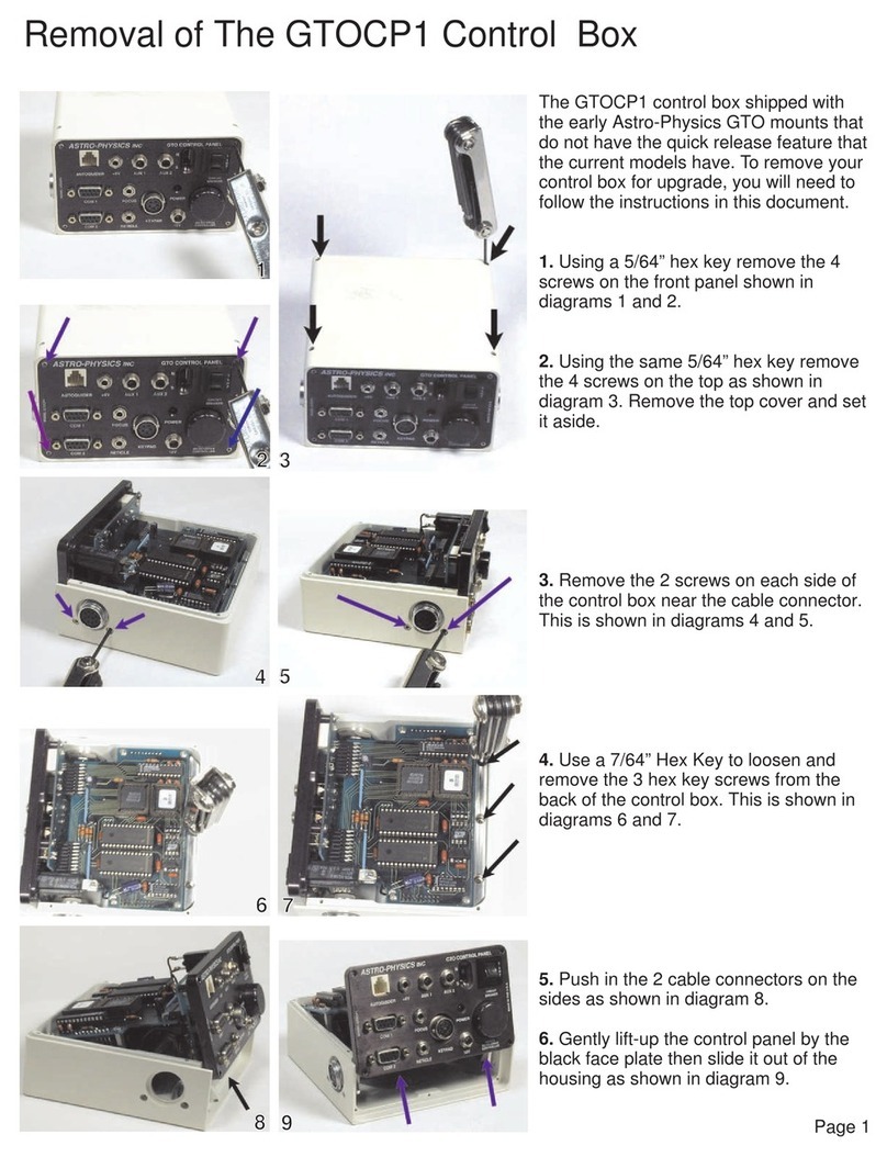 ASTRO-PHYSICS GTOCP1 User manual