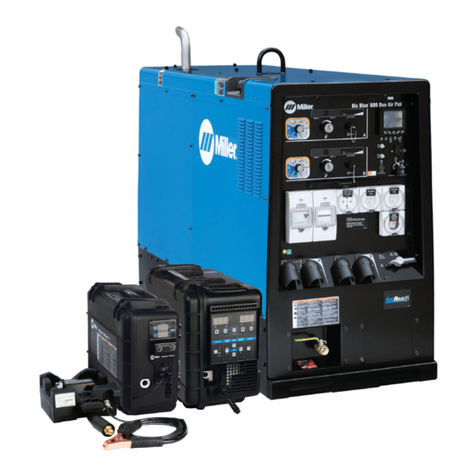 Miller Big Blue 800 X Duo Air Pak owner's manual