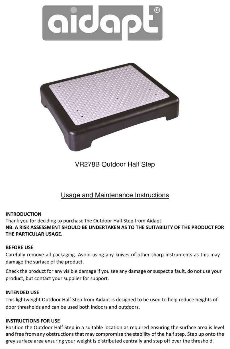 aidapt VR278B manual