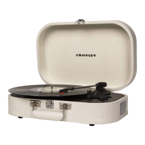 Crosley CR8009A instruction manual