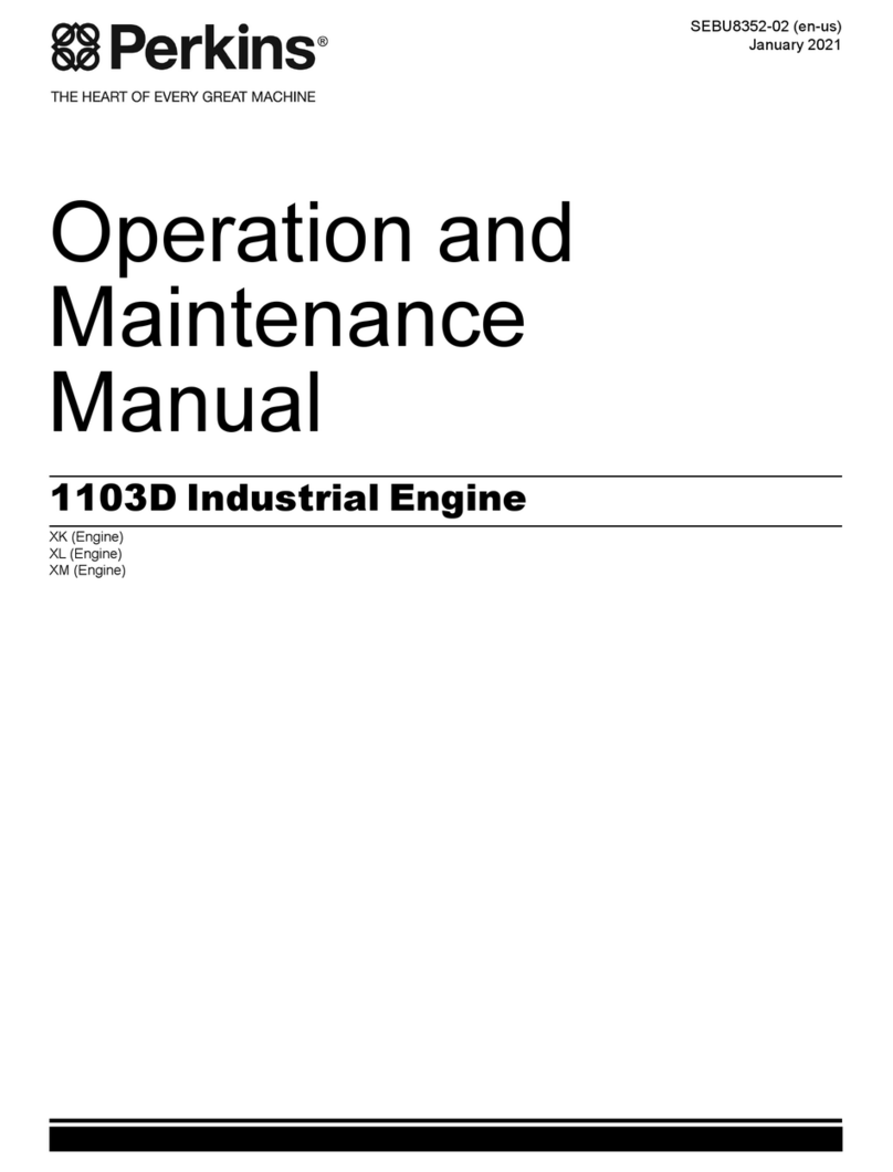 Perkins 1103D Series Operation and maintenance manual