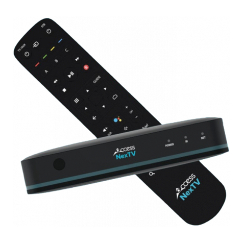 Access NexTV User manual