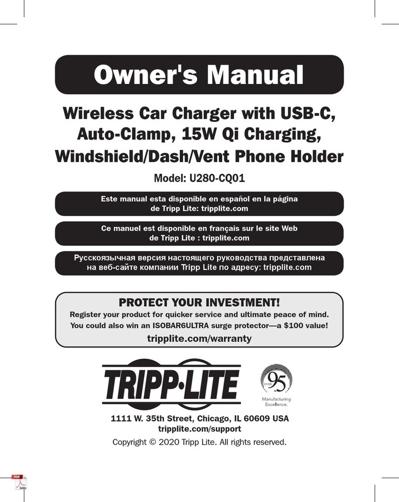 Tripp Lite U280-CQ01 User manual