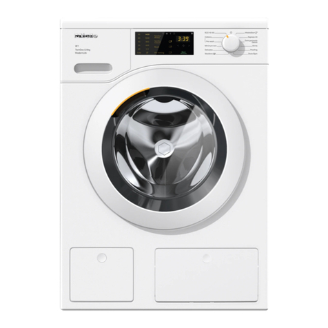 Miele WCD 660 User manual