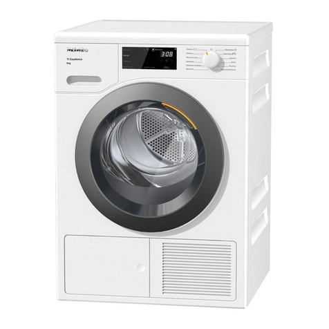 Miele TED 265 WP User manual