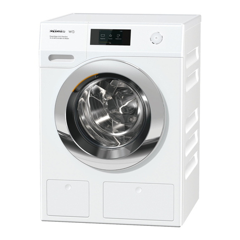 Miele WWR 860 WPS operating instructions