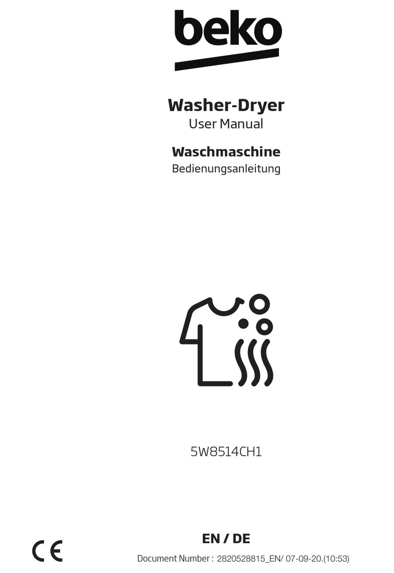 Beko 5W8514CH1 User manual Beko 5W8514CH1 User manual