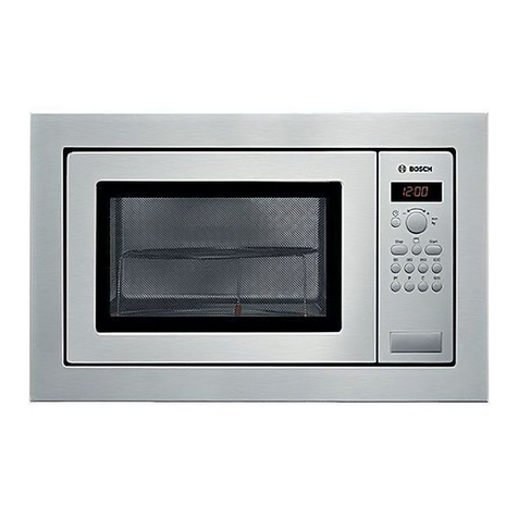 Bosch HMT84G651U instruction manual