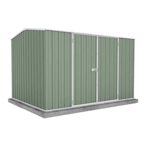 ABSCO SHEDS 30232G Assembly instructions