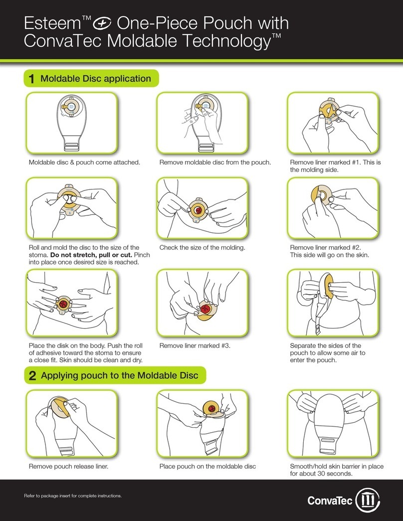 ConvaTec Esteem User manual