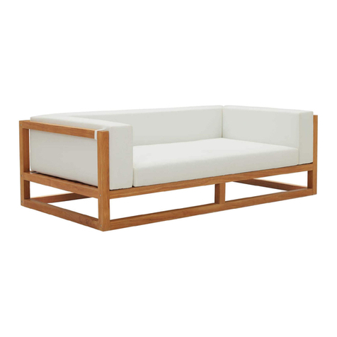 modway EEI-3423-NAT-WHI quick start guide