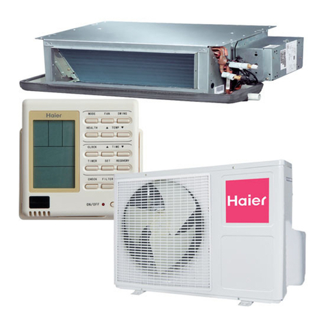Haier AU122AEEAA User manual Haier AU122AEEAA User manual