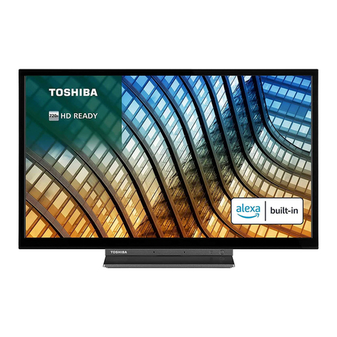 Toshiba 24WK3C63DB quick start guide