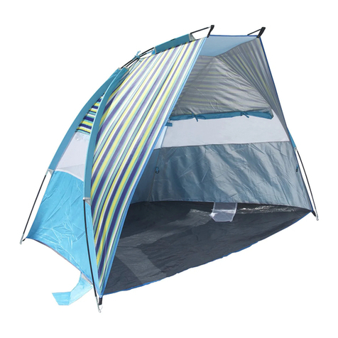 Texsport Calypso Cabana Assembly instructions