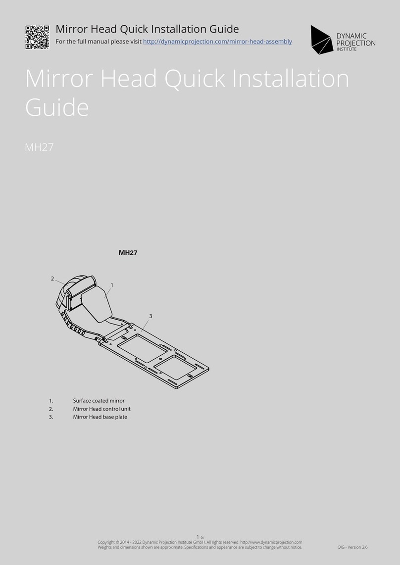 Dynamic Projection MH27 Quick installation guide
