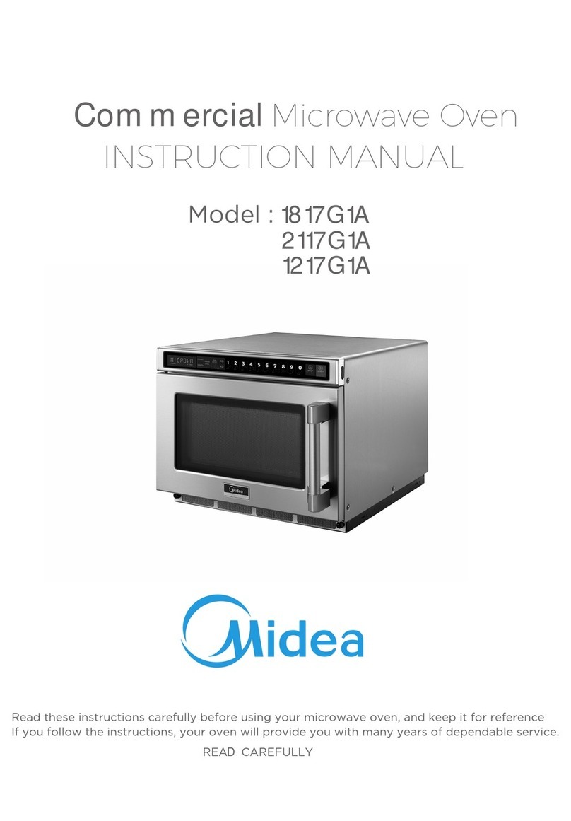 Midea 2117G1A instruction manual
