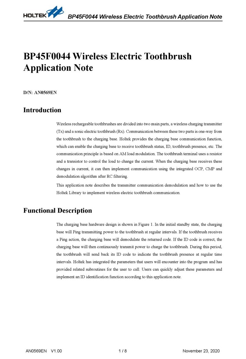 Holtek BP45F0044 Application note