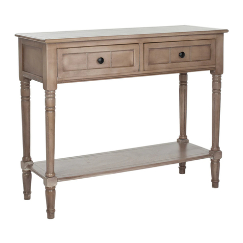 Safavieh Furniture AMH5710 quick start guide