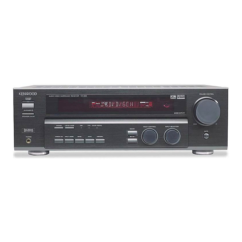 Kenwood VR-606 User manual