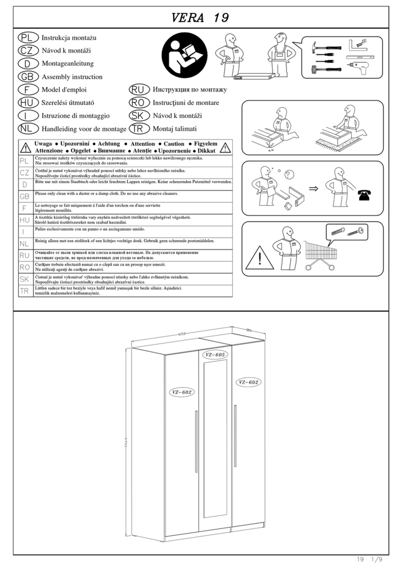Otto VERA 19 Assembly instructions