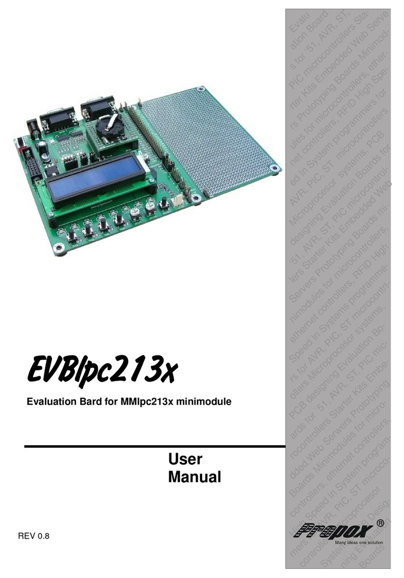 Propox EVBlpc213 Series User manual