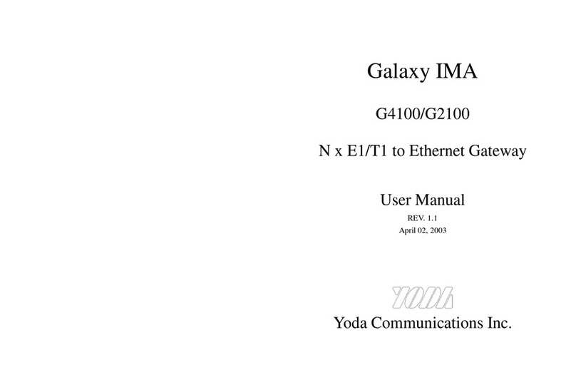 Yoda Galaxy IMA G4100 user manual