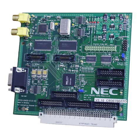 NEC startWARE-GHS-Ravin-E User manual
