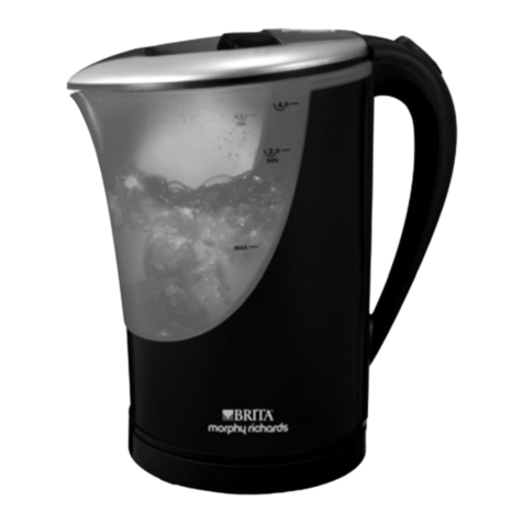 Morphy Richards Brita 43539 User manual