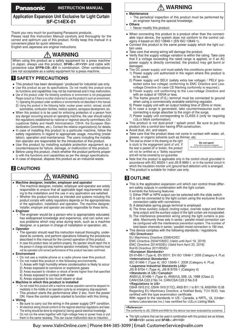 Panasonic SF-C14EX-01 User manual