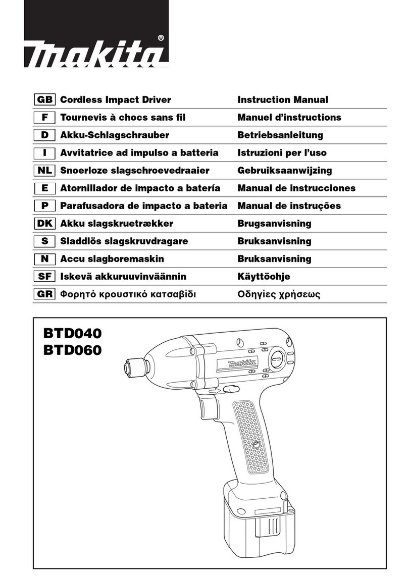 Makita BTD040 instruction manual