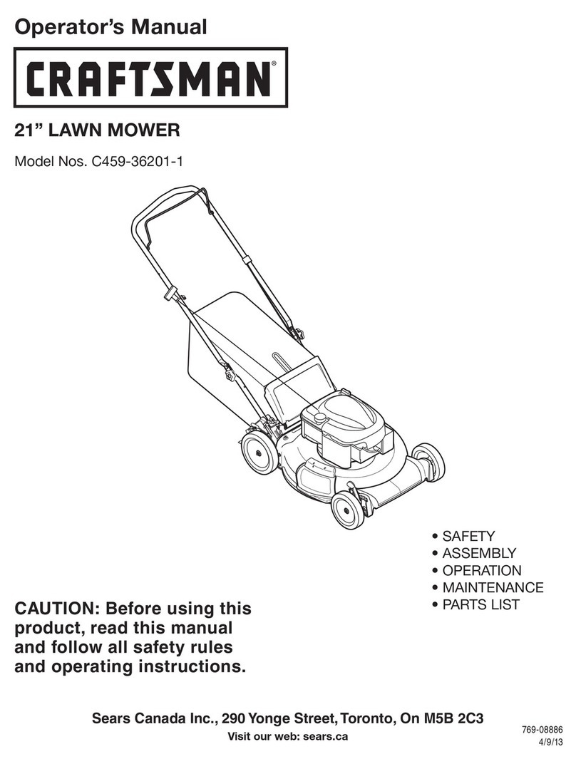 Craftsman C459-36201-1 User manual