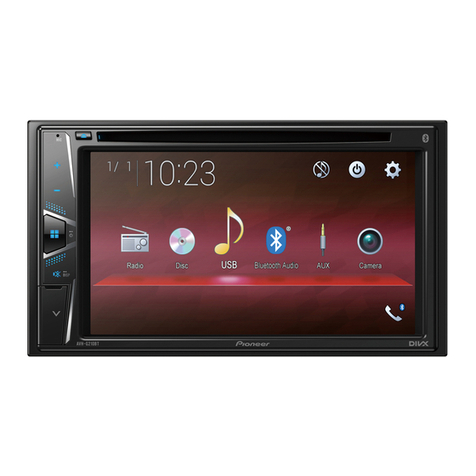 Pioneer AVH-G210BT installation manual