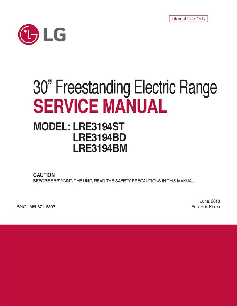 LG LRE3194ST User manual