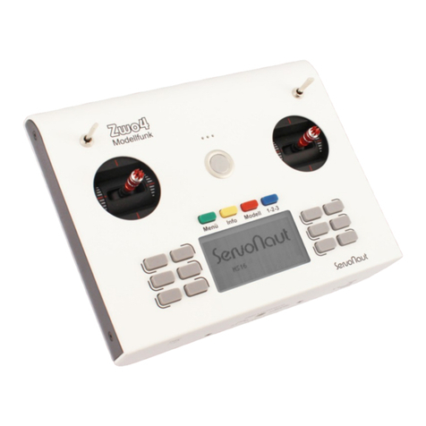 Servonaut ServoNaut Radio Zwo4 HS16 user manual