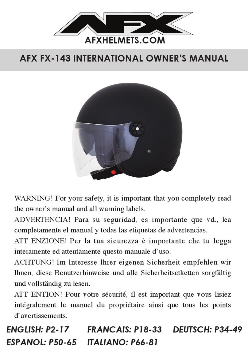 AFX FX-143 owner's manual AFX FX-143 owner's manual