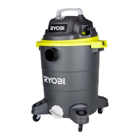Ryobi RVC-1430PPT-G Operation manual