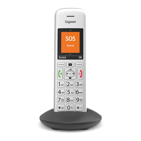 Gigaset E390 HX User manual