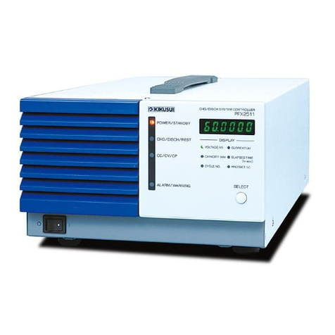 Kikusui PFX2500 Series User manual