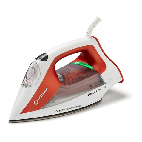 Reliable VELOCITY 160IR instruction manual