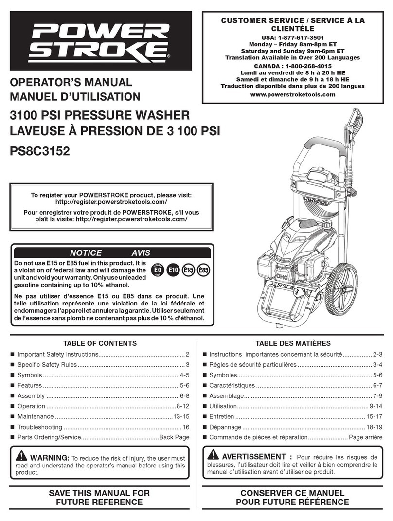 Power Stroke PS8C3152 User manual