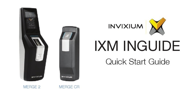 Invixium MERGE 2 quick start guide