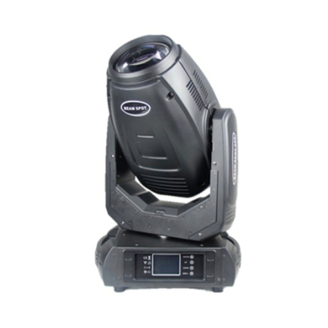 MJ LED LIGHTNING MJ-1280 user manual
