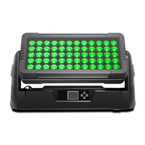 MJ LED LIGHTNING MJ-2610D18-4IN1 user manual