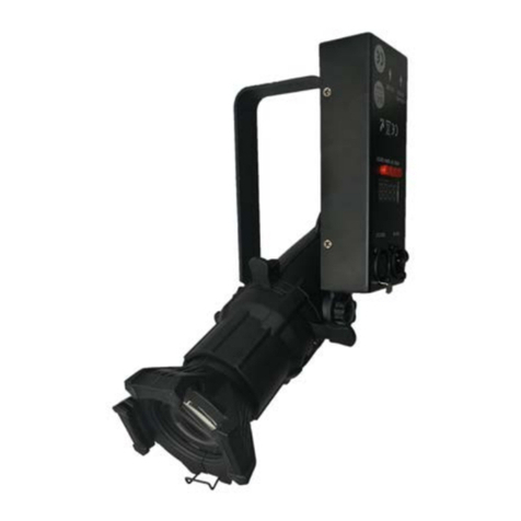 MJ LED LIGHTNING MJ-3343A20W36DCW User manual