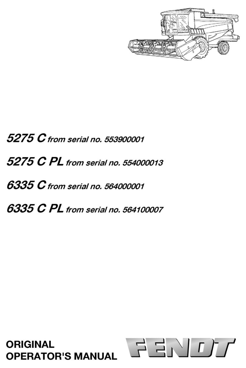 FENDT 5275 C Original Operator's Manual