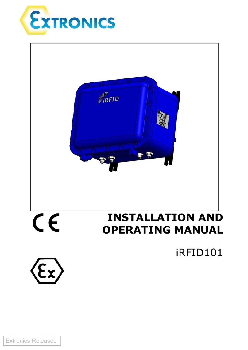 extronics iRFID101 User manual