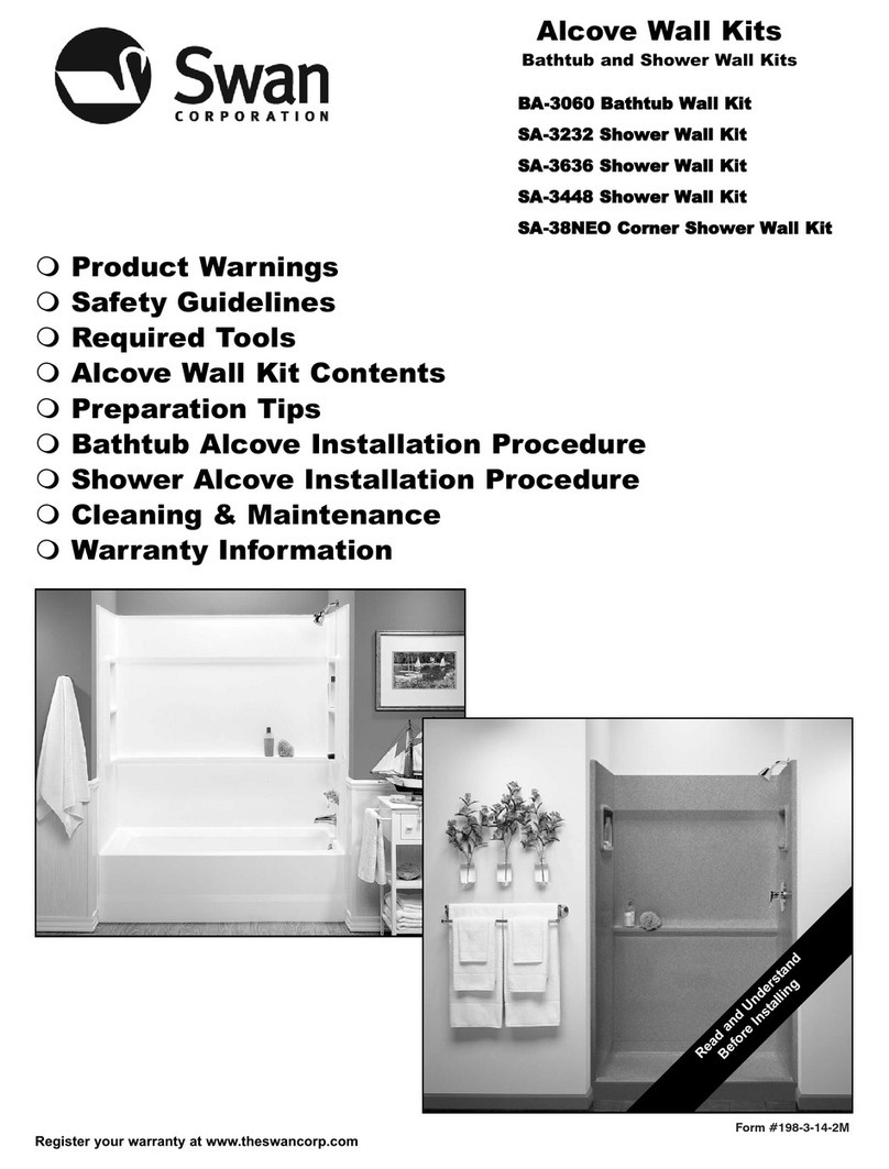 Swann Alcove BA-3060 installation instructions