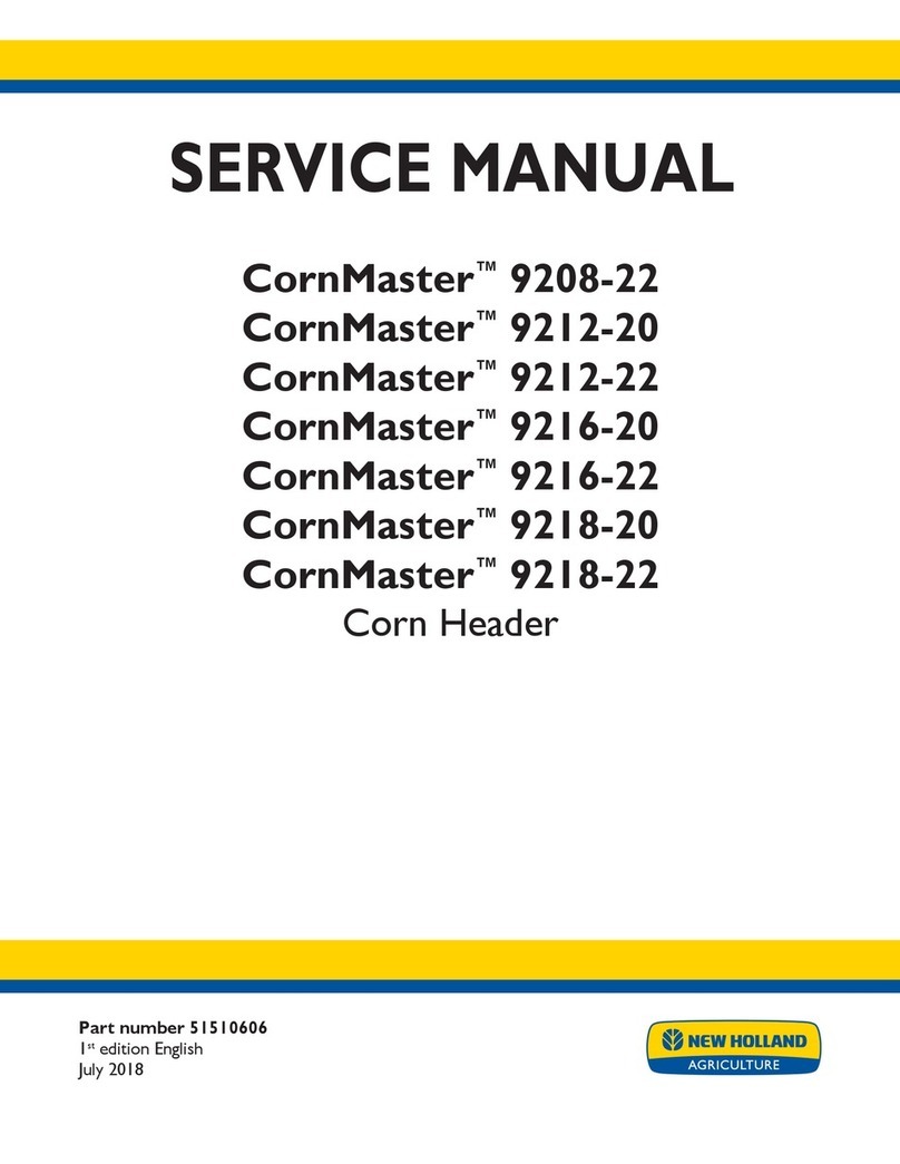 New Holland CornMaster 9208-22 User manual