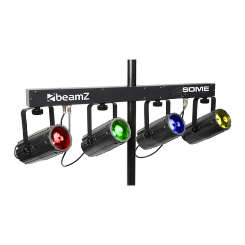 Beamz 4-SOME instruction manual